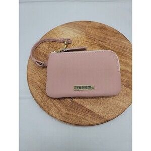J.W. Hulme Pink Leather Wristlet Wallet 6x4